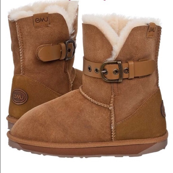 EMU Waterproof Boots in Chestnut - Picture 2 of 5